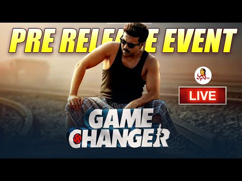 GAME Changer Pre Release Event LIVE | Ram Charan | Kiara Advani | Vanitha Tv