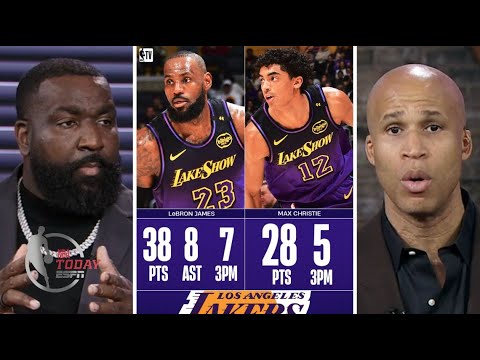 NBA Today | Richard & Perkins react to LeBron & Christie DOMINATE as Lakers beat Blazers without AD