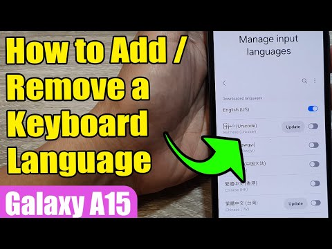 How to Add/Remove a Keyboard Language