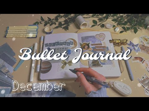 December Bullet Journal Cozy Setup❄️Plan With Me 📖