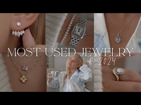 Most Used Jewelry Of 2024 🤍 | Van Cleef & Arpels, Cartier, Chanel, Piaget & Custom Pieces