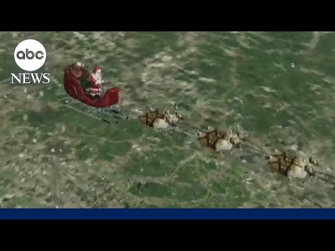 LIVE: NORAD tracks Santa Claus on Christmas Eve