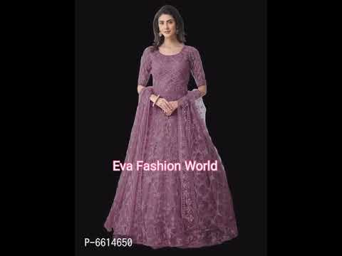 Best Selling Net Embroidered Gown with Dupatta | latest gown designs | #gowndesign  #shorts #short