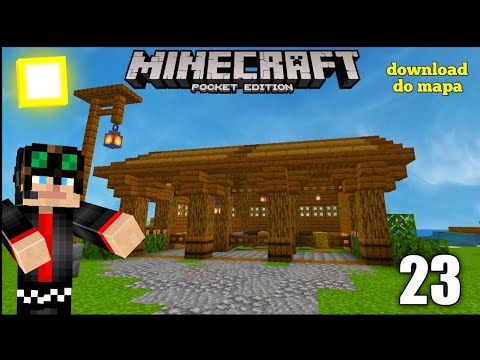 O ESTÁBULO DE CAVALOS + DOWNLOAD DO MAPA - MINECRAFT SURVIVAL 1.19 #23 ( MINECRAFT BEDROCK )