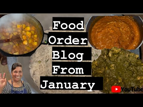 Food Order Blog From January - My Order Blog - Pluav/ Doodi/ prawns mole / Cafreal..