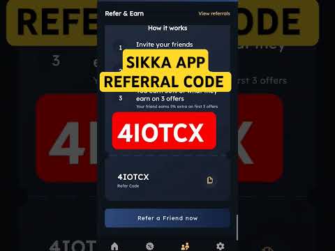 Sikka app referral code 🔥 | sikka app referral code 2024 #shorts