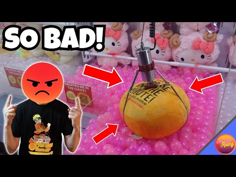 THESE CLAW MACHINES ARE GETTING WORSE! New Prize Wins and Fails at Round 1