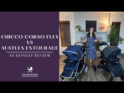 Austlen Entourage vs Chicco Corso Flex | Which is the Better Single-to-Double Stroller?