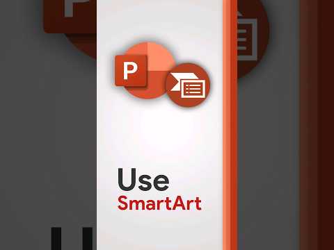 The easiest way to use SmartArt in PowerPoint! [Quick PowerPoint Tutorial]  #powerpoint #tutorials