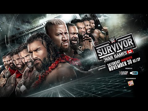 WWE Survivor Series WarGames Team Reigns vs Solo Sikoa WarGames Match (SIM)