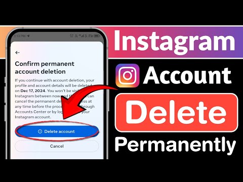 Instagram Account Delete Kaise Kare | How to Delete Instagram Account Permanently