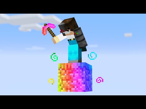 Minecraft, But It's On 1 Super Block