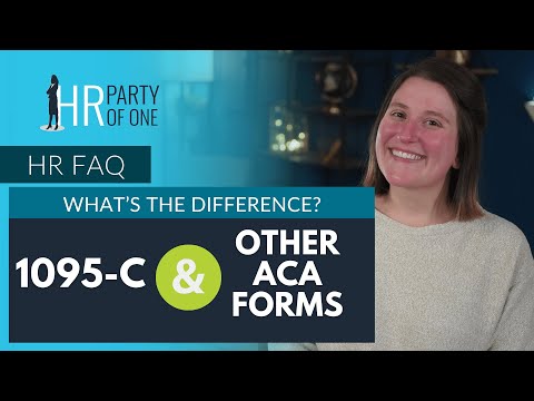 What’s the Difference Between 1095 C and Other ACA Forms?