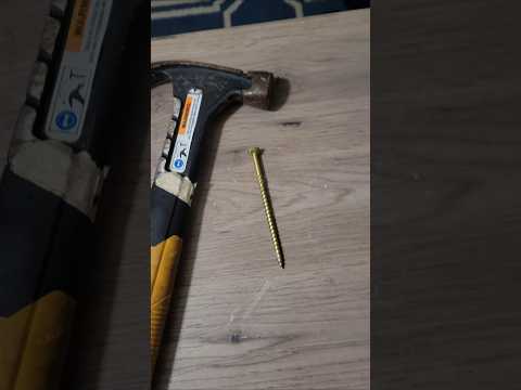 How to use a nail and hammer to crack a safe open?#safe #lostkey #deadbattery #howtoopen #nail