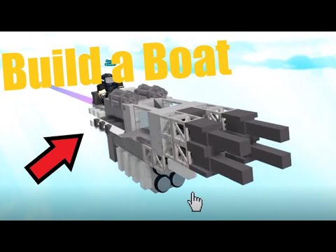 Futuristic Fighter Ship Tutorial | Build a Boat ROBLOX