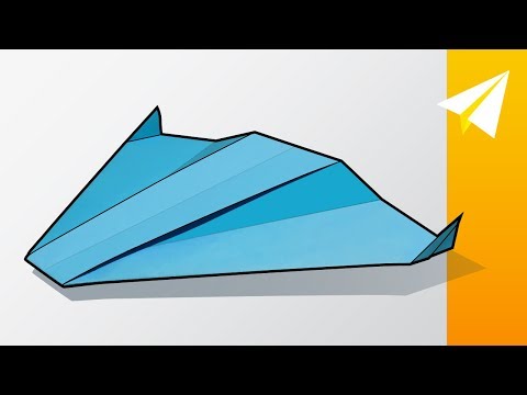 Amazing Boomerang Paper Airplane Tutorial — How to Make a Cool Paper Glider — Apollo