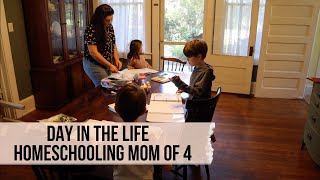 A Day In The Life of a Homeschooling Mom of Four on a Farm