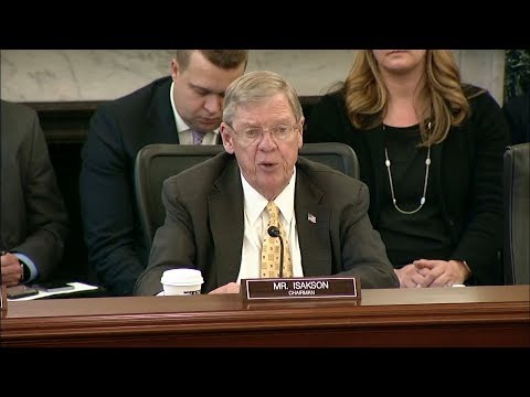 Isakson Questions Dr. Richard Stone on Ongoing VA MISSION Act Implementation