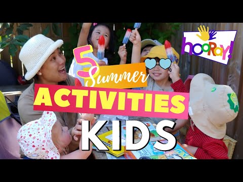 5 FUN Summer Activity Ideas for Children #summercampforkids #summeroutdooractivities