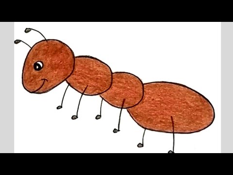 How to draw an ant #shorts #short #artsyfam #trending #viral #art #howtodraw #easydrawing