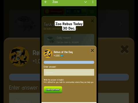 Zoo Rebus Of the day 30 Dec, Today Rebus Zoo Code,zoo Rebus Code 30 Dec, 30 Dec. Zoo Rebus Code