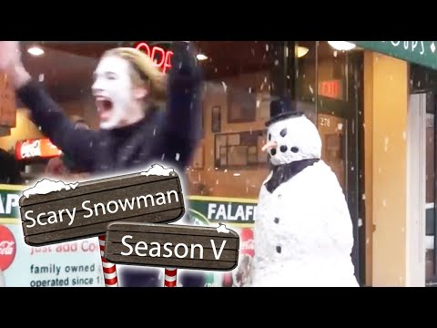 Scary Snowman Prank - Season 5 (Full Season) Hilarious People