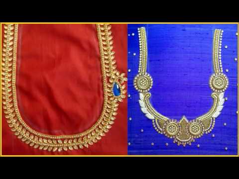 latest blouse designs 2017 | embroidery blouse designs