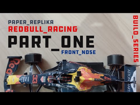 Redbull Racing Paper Replika | RB_15 | Part_one | Front_nose