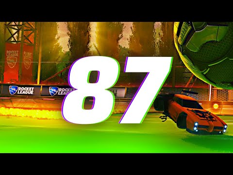 ROCKET LEAGUE INSANITY 87 ! (BEST GOALS, FREESTYLES, ROCKET LEAGUE CLIPS!)