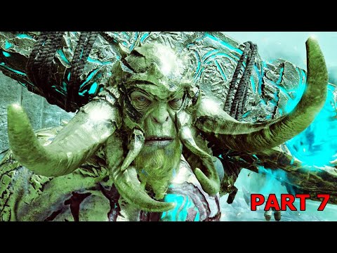 GOD OF WAR 4 PC Walkthrough Gameplay Part 7 - Mattugr Helson Boss Fight (4K 60FPS)