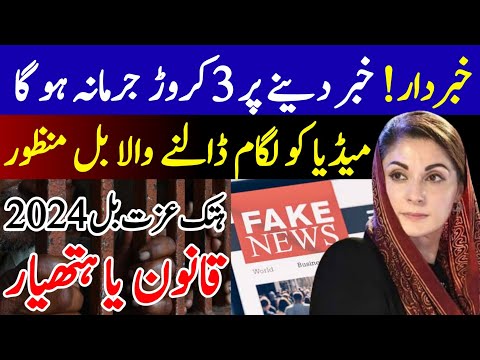 پنجاب اسمبلی سے منظورکیا گیا ہتک عزت بل 2024| ہتک عزت بل کا اطلاق کس پر ہو گا | Defamation Bill 2024