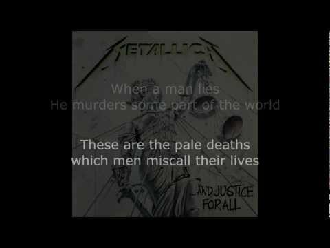 Metallica - To Live Is To Die Lyrics (HD)