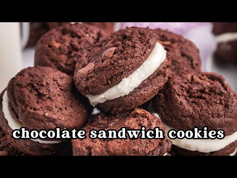 Chocolate Sandwich Cookies Recipe