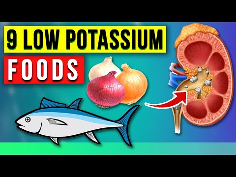 AMAZING 9 Low Potassium Foods (Kidney Friendly)