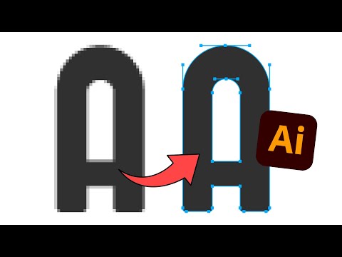 How To Vectorize Images Using Adobe Illustrator - Tutorial For Beginners