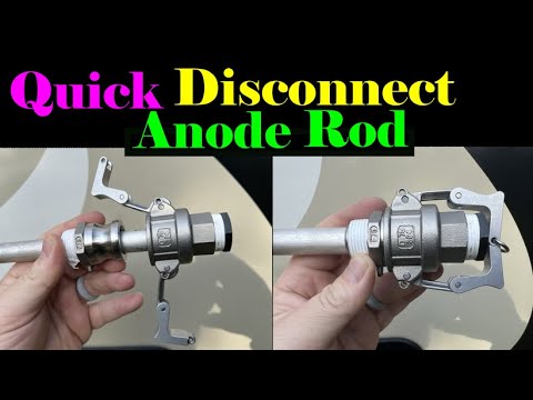 Quick Disconnect Anode Rod RV Water Heater