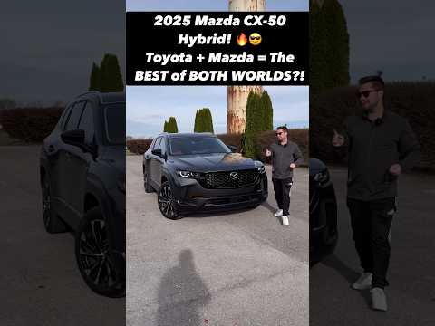 The NEW 2025 Mazda CX-50 Hybrid Might be the Best of *BOTH* Toyota and Mazda!