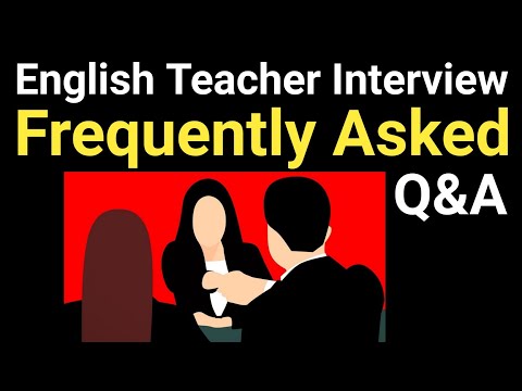 English teacher interview question and answer | English teacher interview | Fresher English teacher