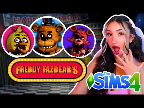 Every Room is a Different Five Nights at Freddy’s Character in The Sims 4