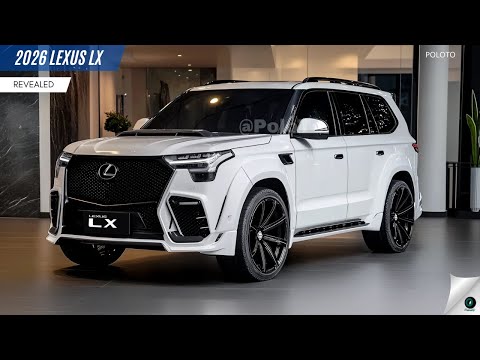 2026 Lexus LX Revealed - An SUV with legendary off-road prowess in all its glory!