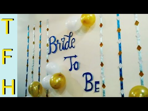 HAD A BRIDAL SHOWER EVENT FOR MY DEAR FRIEND,BRIDAL SHOWER DECOR FROM SCRATCH