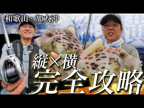 和歌山カワハギの極意を公開！「縦と横」で完全攻略【鈴木 孝＆佐々木 健仁】