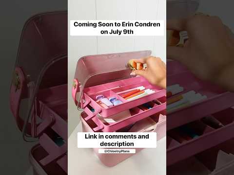 Erin Condren Back To School Collection | coming July 9th