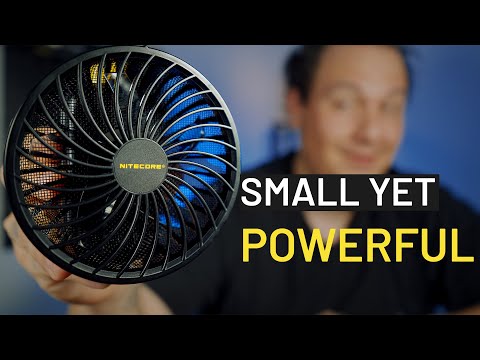 A Portable Photography Fan | Nitecore CW10