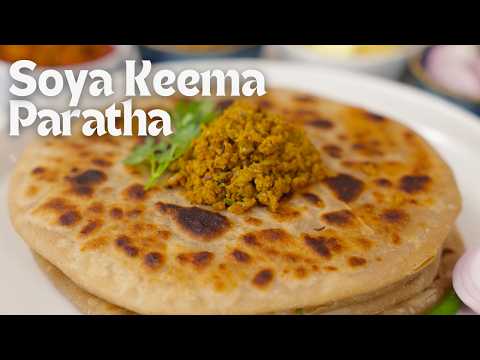 Hi Protein Soya Keema Paratha | नूट्रेला से तैयार सोया कीमा पराठे | Kunal Kapur Lunch Breakfast