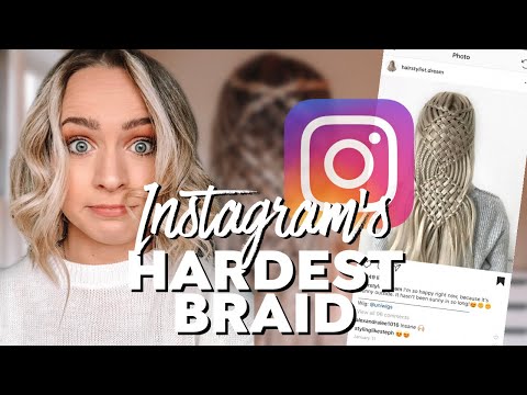 Trying The HARDEST BRAIDS On Instagram Ep 3 - Kayley Melissa