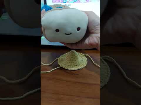 出發去少林寺的吐司#crochet #craft #toast #cute