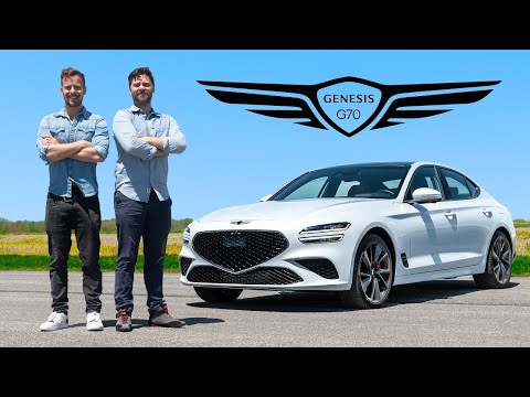 2022 Genesis G70 Quick Review // Kia Stinger In A Tuxedo