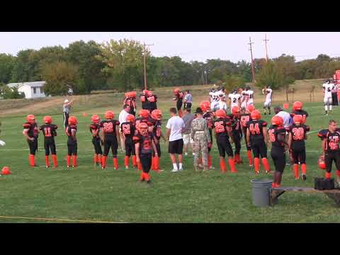 SJMS Football vs Manhattan, September 8, 2017