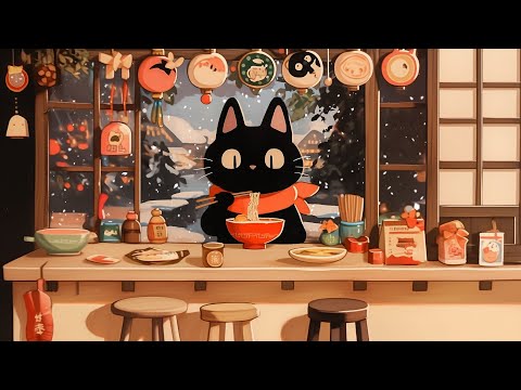 Ramen & Chill 🍲 Lofi Beats to Ease Your Evening [Relax & Study Vibes]